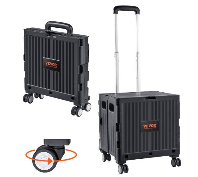 Sulankstomas vežimėlis su teleskopine rankena9