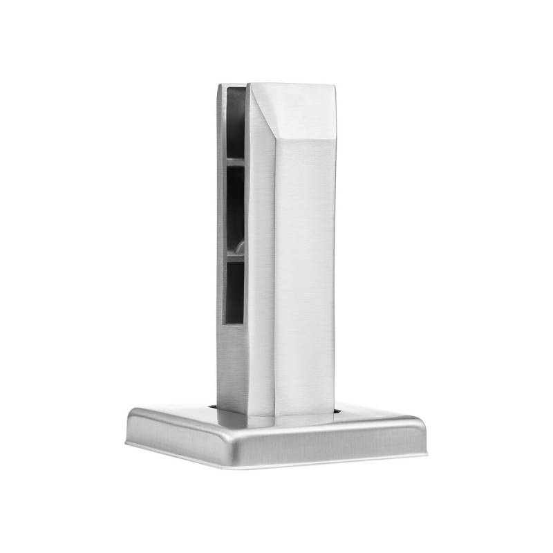 Stiklo laikiklis 10 vnt aikštinis 8-12mm stiklas sidabrinis0