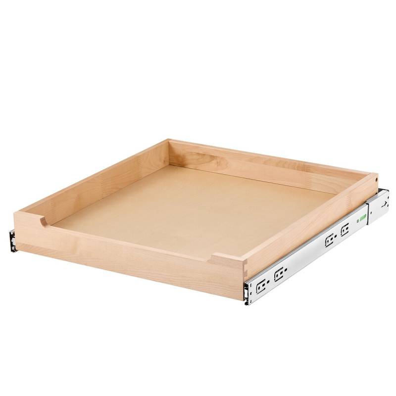 Ištraukiama lentyna spintai, medinė 51x53cm0