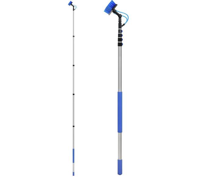 7.3 m teleskopinis saulės baterijų valymo stulpas10