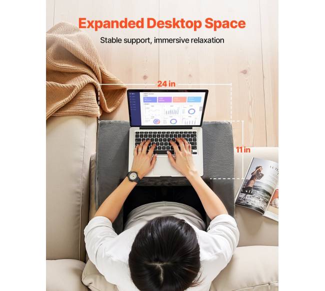 Skaitymo pagalvė su kišenėmis ir laikikliu2