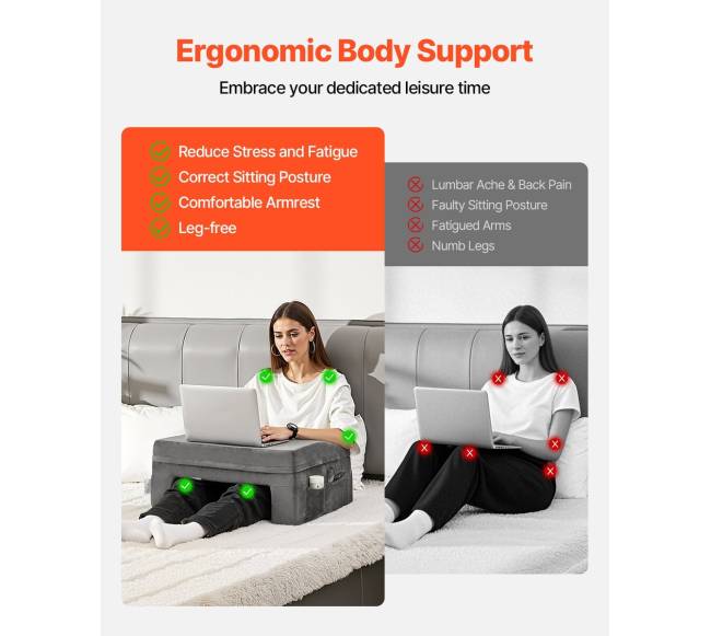 Skaitymo pagalvė su kišenėmis ir laikikliu4