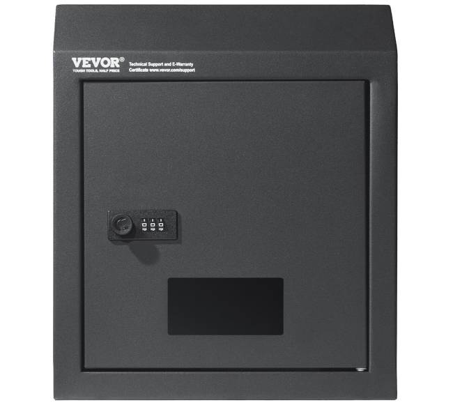 Prakiškite raktų dėžutė su kombinacine spyna tamsiai pilka10