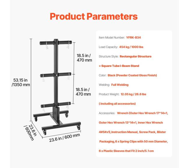 Vertikalus svorių stovas su ratukais6
