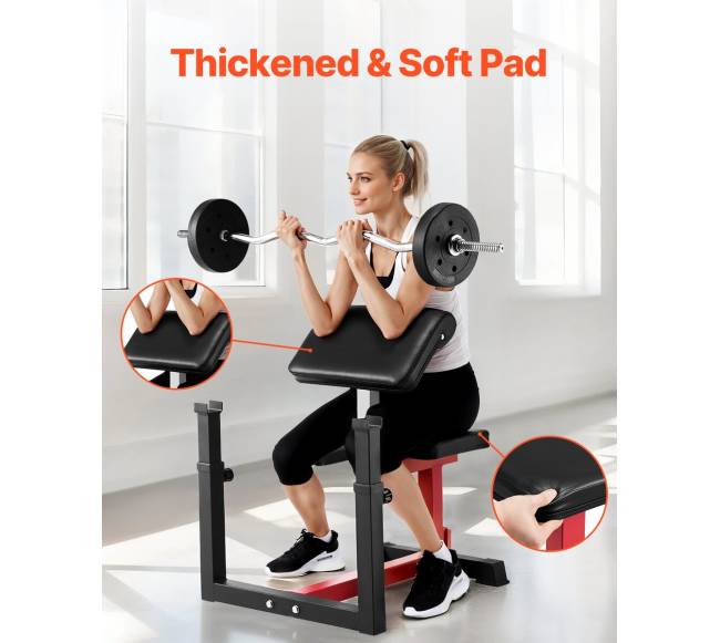 Reguliuojamas bicepso suolelis namų sportui4