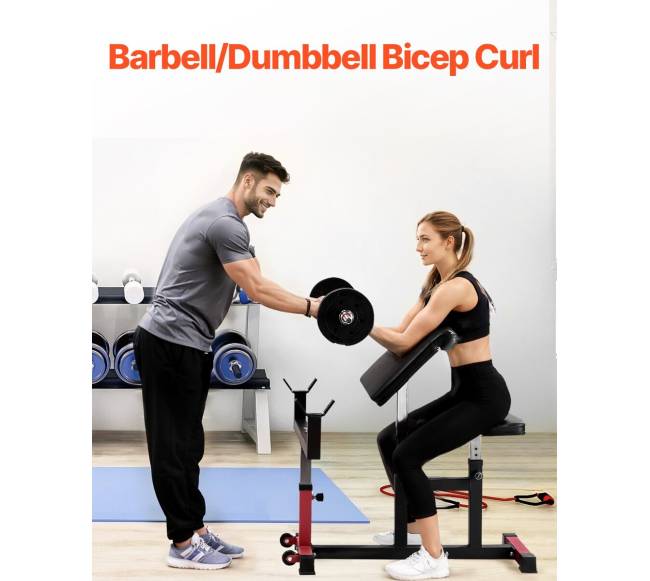 Reguliuojama bicepsų suolelis namams5