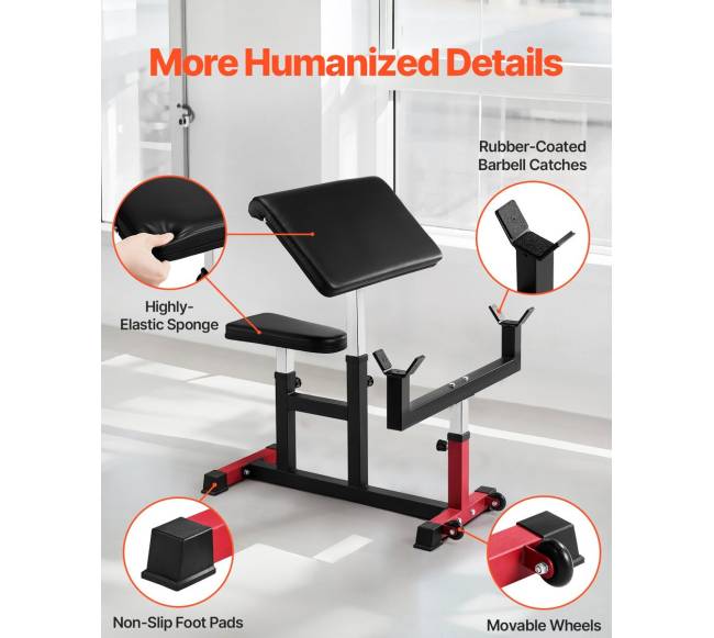 Reguliuojama bicepsų suolelis namams6