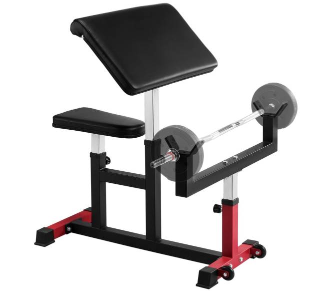 Reguliuojama bicepsų suolelis namams8