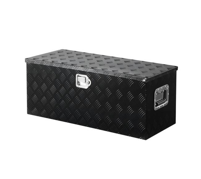 Juoda aliuminio įrankių dėžė pikapui9