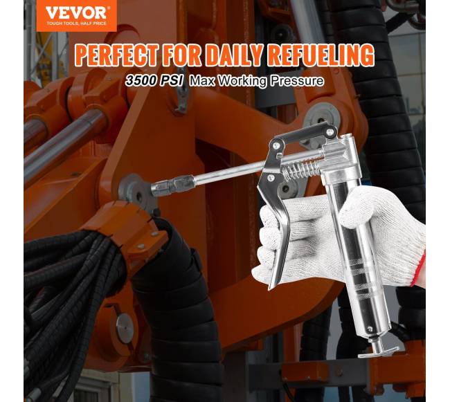 Pistoletinis tepalo švirkštas 3500 PSI, 120 ml1