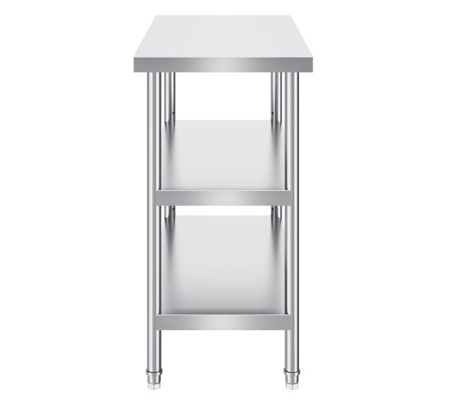Nerūdijančio plieno virtuvinis stalas 45x91 cm8