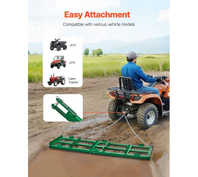 6 ft vilkimo akėčios keliui ir vejai3