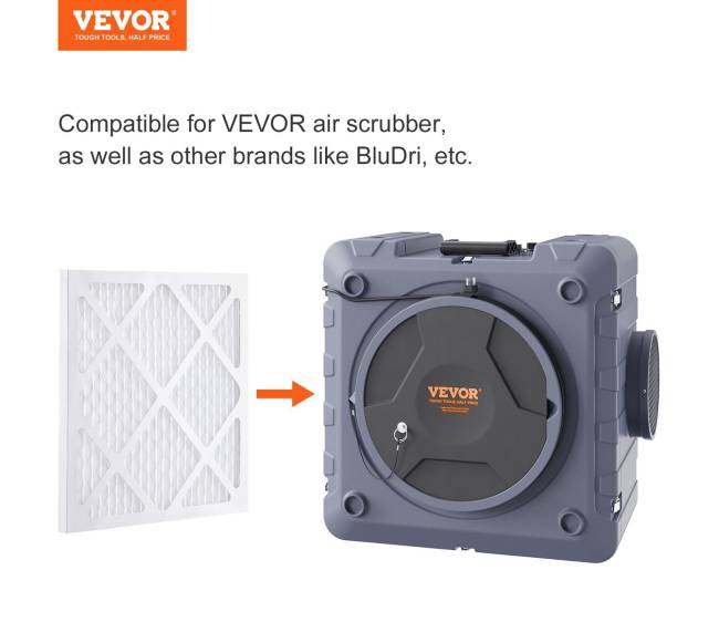 Apsauginiai prefiltrai, 5vnt., 40x40 cm6