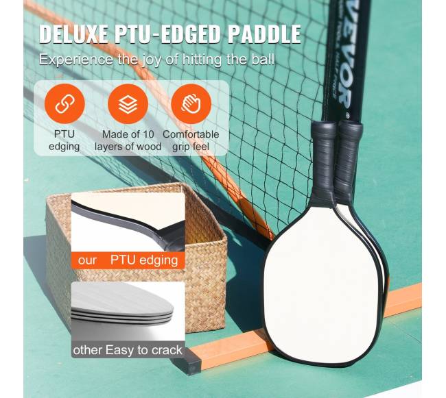 Nešiojamas paplūdimio tinklinio komplektas 22 pėdų2