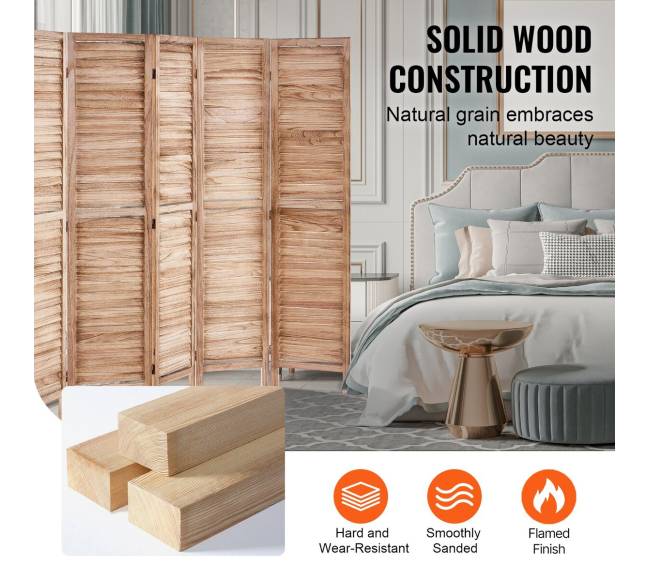 Medinių skirstytuvas su 6 sekcijomis kambariui3