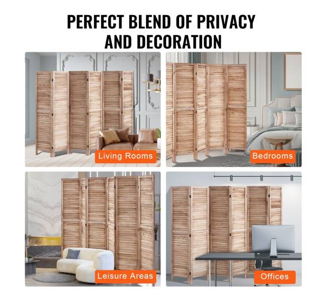 Medinių skirstytuvas su 6 sekcijomis kambariui5