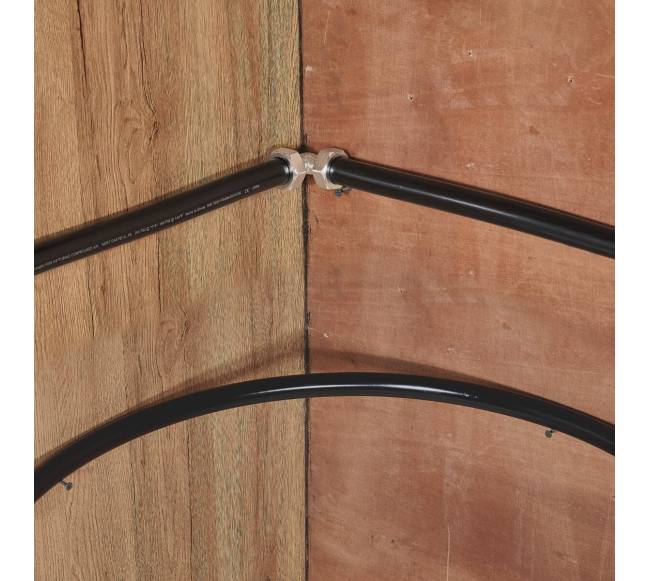 Oro kompresoriaus linijos komplektas 34 x 60,96 m, juodas7