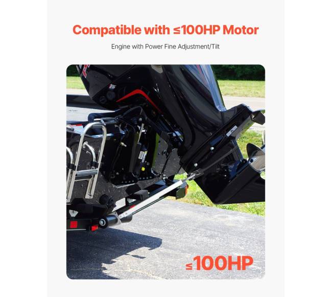 Reguliuojamas valties transomo laikiklis 61-91 cm1