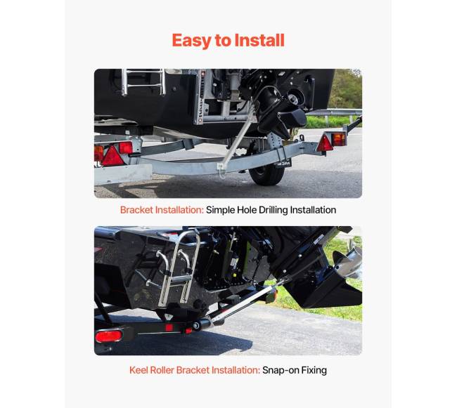 Reguliuojamas valties transomo laikiklis 61-91 cm5