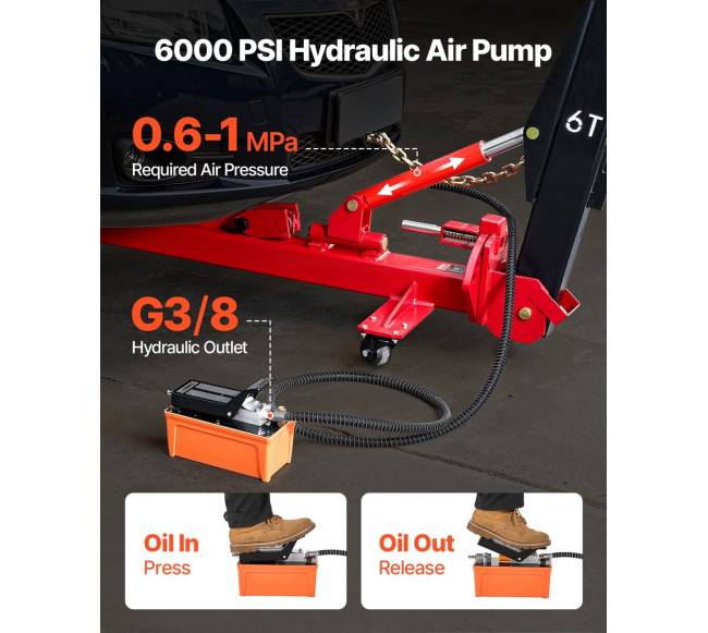 Automobilio kėbulo ištiesinimo mašina 6T3