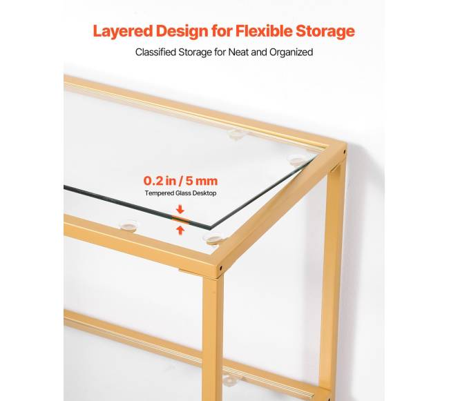 Trijų pakopų stiklinis konsolinio tipo staliukas3