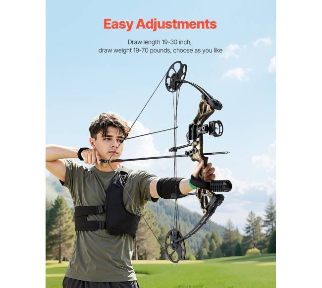 Sudedamasis lankas dešinės rankos strėlių rinkinys3