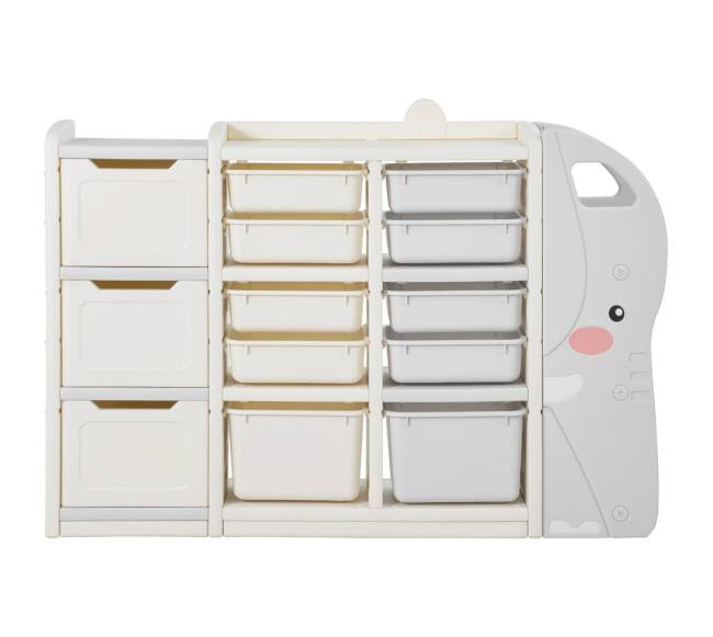 Vaikiška 4 dalių žaislų laikymo lentyna10