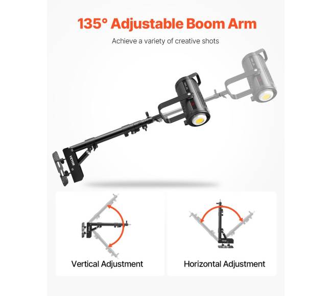Sieninis trikampis šviesos stendas 100 cm3