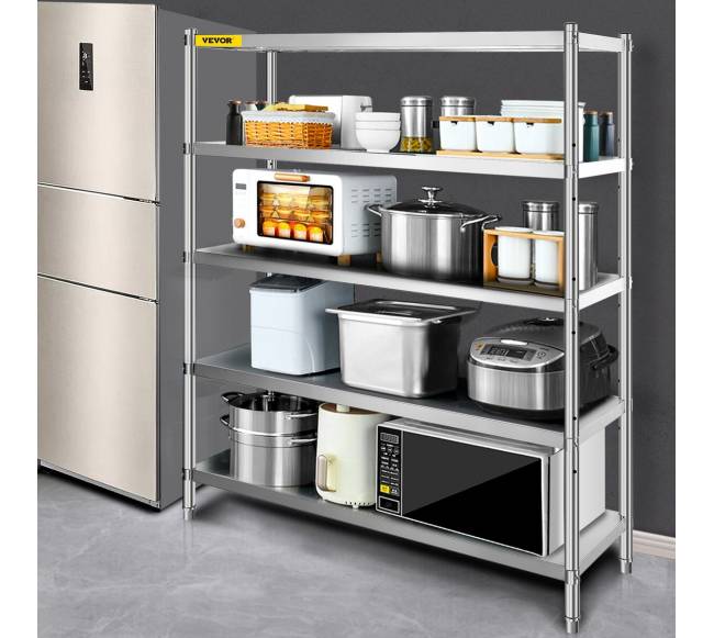 Penkių dalių plieninė lentyna7