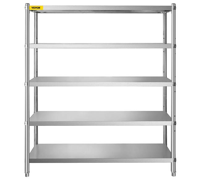 Penkių dalių plieninė lentyna9