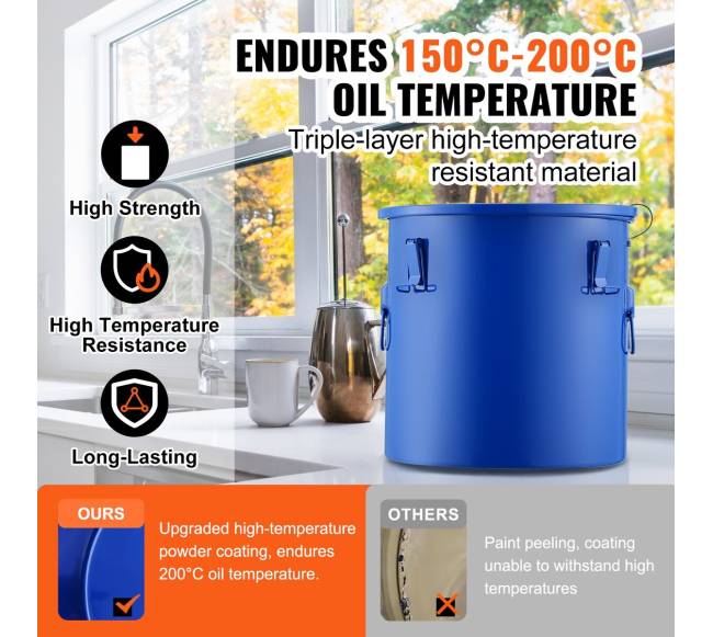 Riebalų kibiras keptuvėms 30L su dangčiu2