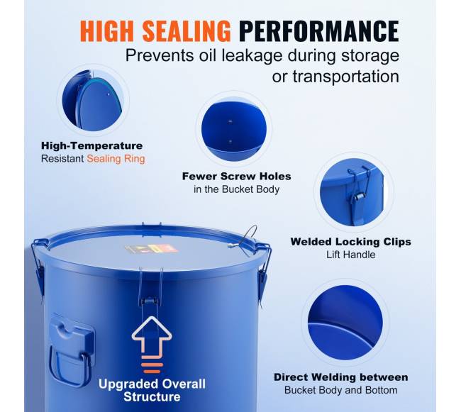 Riebalų kibiras keptuvėms 30L su dangčiu3