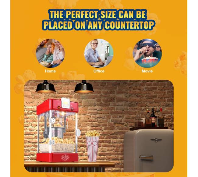 Stalinis popcornų gaminimo aparatas 300W3