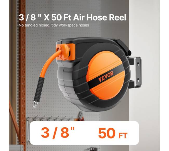 Oro žarnos ritė su grįžtama 15 m žarna1