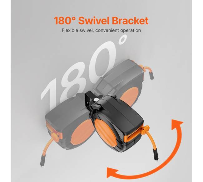 Oro žarnos ritė su grįžtama 15 m žarna5