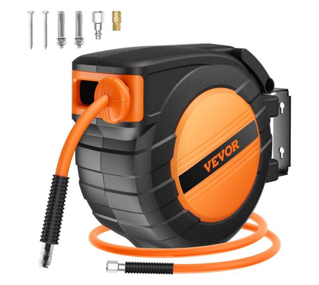 Oro žarnos ritė su grįžtama 15 m žarna10