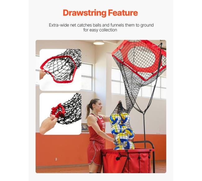 Tinklinio treniruočių tinklas su reguliuojamu aukščiu3