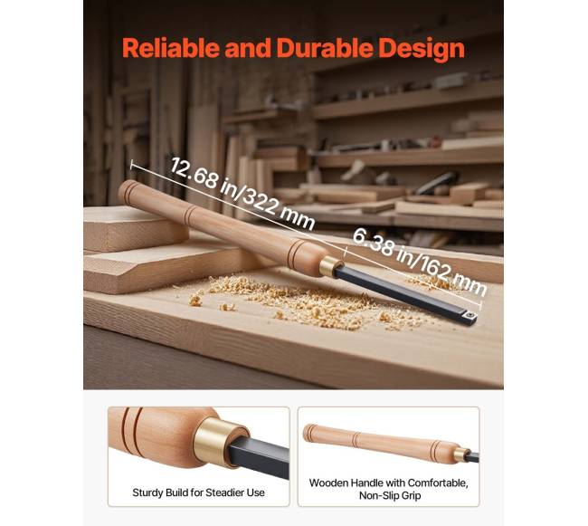 Medžio tekinimo kaltų rinkinys 4 vnt.3