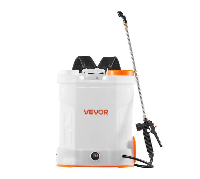 Belaidis kuprinis purkštuvas 12L 0-6,2 bar0