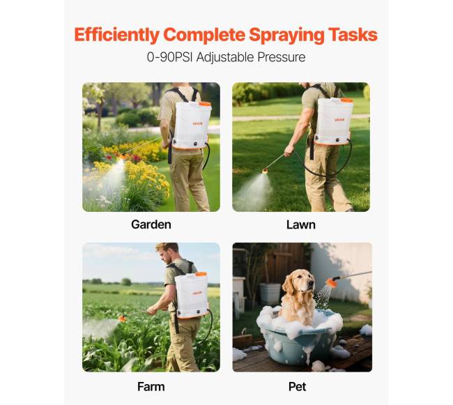 Belaidis kuprinis purkštuvas 12L 0-6,2 bar4