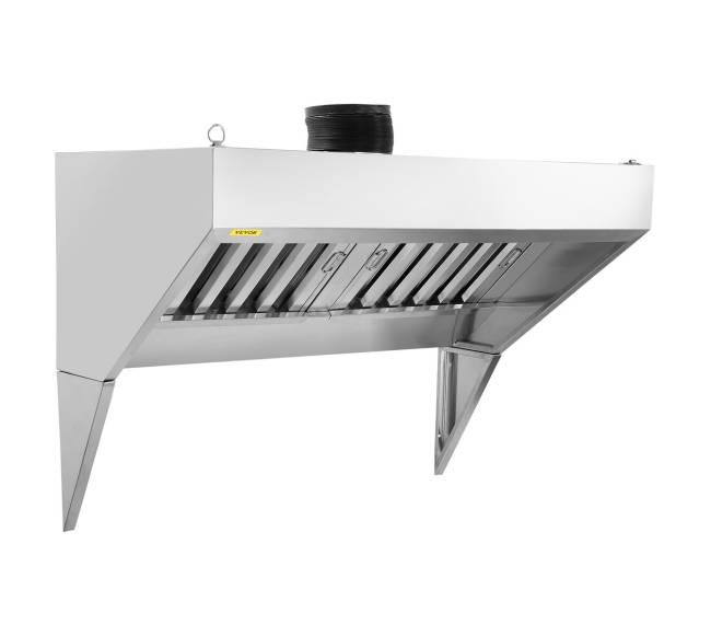 komercinė ištraukimo gaubtas 120 cm restorane0