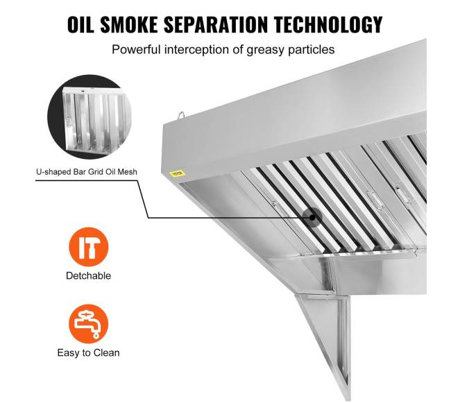 komercinė ištraukimo gaubtas 120 cm restorane3
