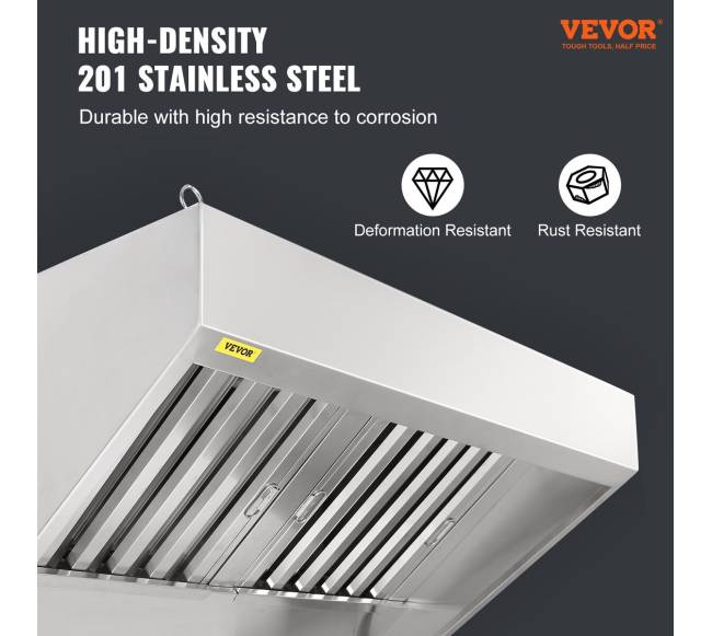 komercinė ištraukimo gaubtas 120 cm restorane5