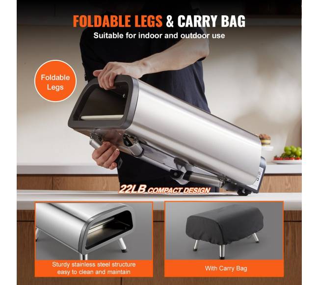 Elektrinė picos krosnelė 12" picai4