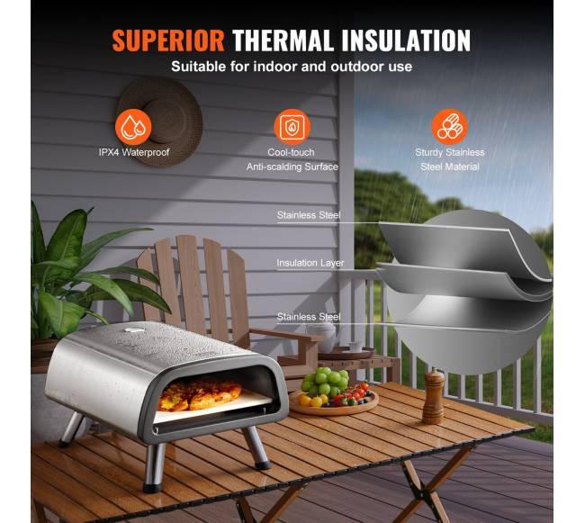 Elektrinė picos krosnelė 12" picai5