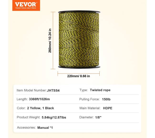 Elektrinis tvoros laidas gyvuliams6