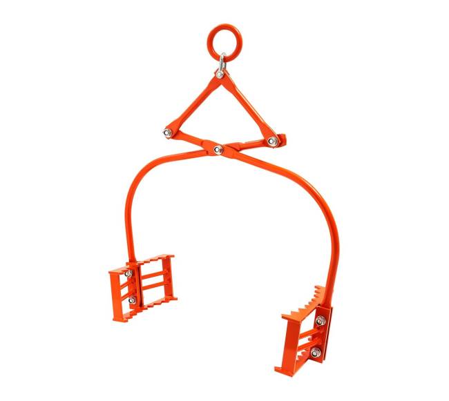 Akmenų kėlimui žnyplės su 2 nagais10