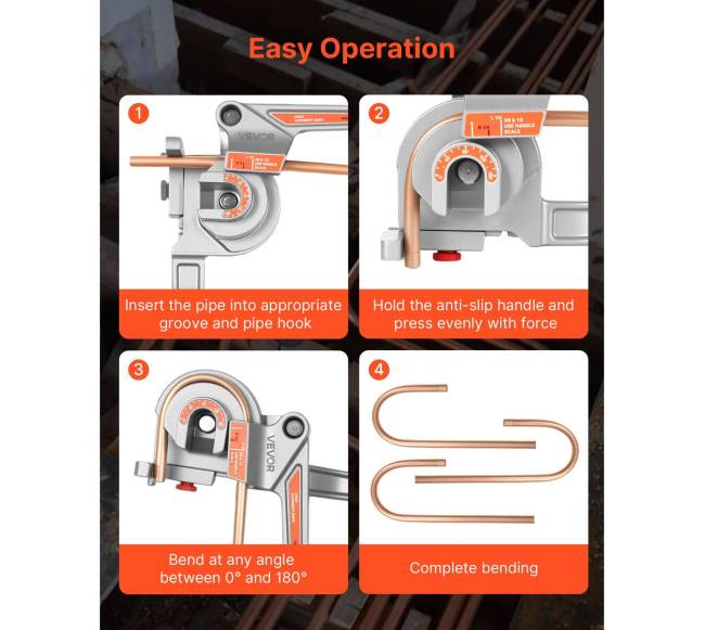 3 viename rankinis vamzdžių lenkimo įrankis5