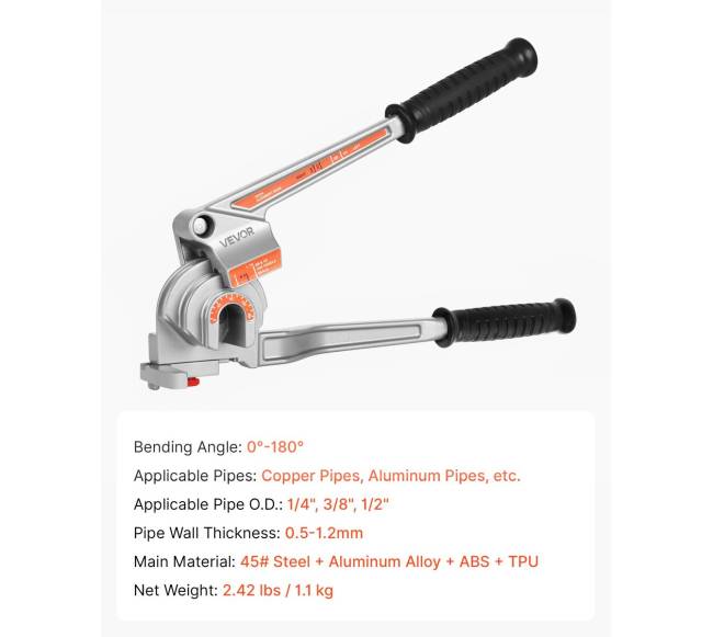 3 viename rankinis vamzdžių lenkimo įrankis6