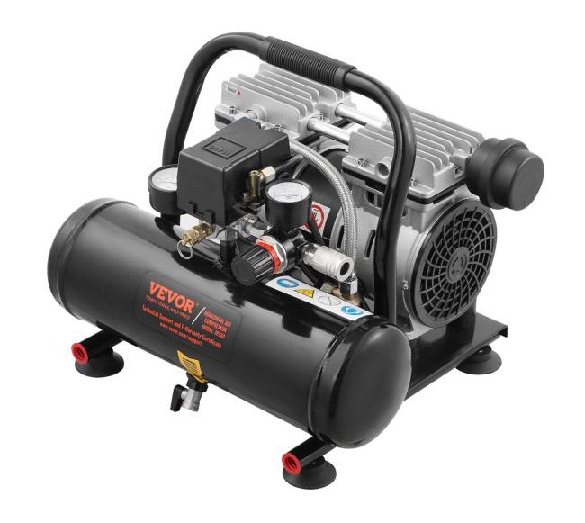 Kompaktiškas oro kompresorius be alyvos, 4L8